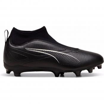 Botas de fútbol para niños Puma Ultra Match+ FG/AG, características: diseño ligero, suela FG/AG para césped natural y artificial, ajuste cómodo, material sintético duradero, plantilla acolchada para mayor confort
