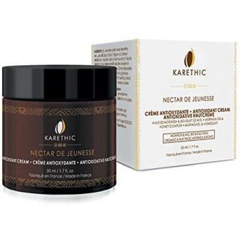 KARETHIC Nectar de Jeunesse Antioxidant Cream, 50 ml - Crema antioxidante bio que combate los signos del envejecimiento, rica en ingredientes naturales, con propiedades hidratantes y revitalizantes