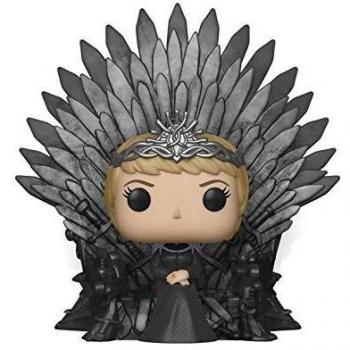 Funko 37796 POP Deluxe: Game S10: Cersei Lannister Sitting on Iron Throne Collectible Figure, Multicolour