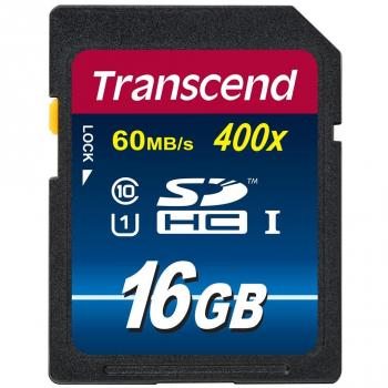 Transcend TS16GUSDU1 Carta Micro SD 16 Go