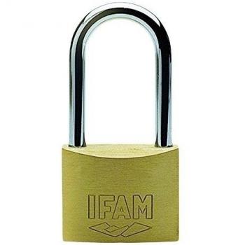 IFAM| Candado Serie K| De Latón| Modelo Arco Largo| K30AL| Alta Seguridad| Excelente Solución| Apto en Interiores y Exteriores| Buena Resistencia