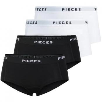 Pieces Logo Women's Briefs (Pack of 4)