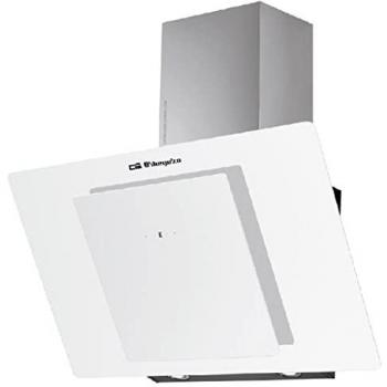 Campana decorativa cristal blanco Orbegozo 300W, Clase energética A, Dimensiones: 89,5 x 40,5 x 47 cm