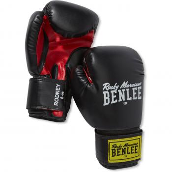 Benlee Rocky Marciano Training Gloves Rodney - Black/Red, 10oz