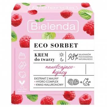 Bielenda Eco Sorbet Raspberry Moisturizing and Soothing Cream for the Face 50 ml