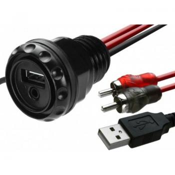 MB Quart PSAP-2 Waterproof Dash-Mounted Accessory Plug