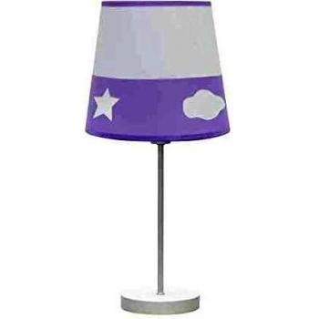 Lampara Sobremesa Galaxia 1xe14 Lila de FABRILAMP.