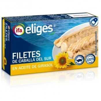 Filetes de Caballa en Aceite de Girasol - Eliges - 60g