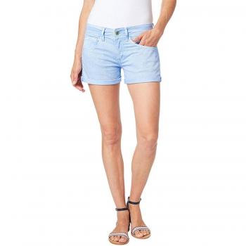 Pepe Jeans Short Siouxie Azul Mujer 31 Azul