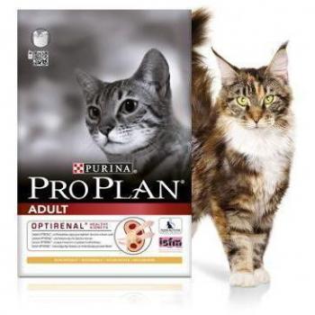 Purina Pro Plan Adult OptiRenal Rich in Chicken Dry Cat Food 3kg