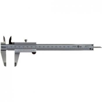 Mitutoyo 530-101 - Calibre de precisión con tornillo de bloqueo DIN 862, rango de medición 0-150 mm, 1 pieza
