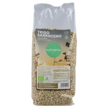 Trigo Sarraceno en Grano Bio 500 g - Naturitas Essentials | 100% Agricultura Ecológica | Sin Gluten | Rico en fibra | Ideal para guisos y panes | Vegano | Versátil