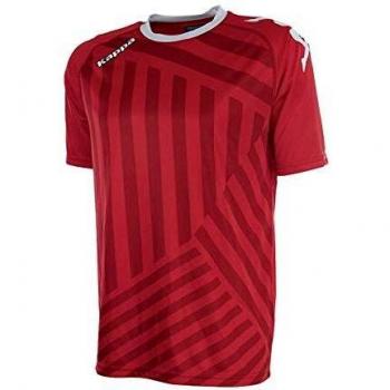 Kappa Temporio SS Camiseta Fútbol, Unisex, Rojo, 2XL