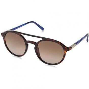 GUESS Unisex Gradient Brown Aviator Sunglasses with UV Protection - Model GU3033