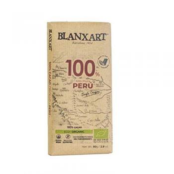 Blanxart Chocolate Negro 100% Perú 80g Eco