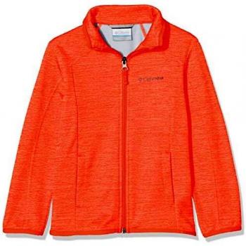adidas Wilderness Way Fleece Jacket Chaqueta Polar, Coral Caliente, S Unisex niños