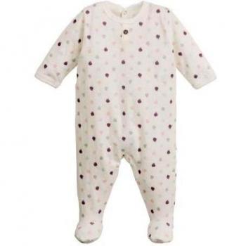 Petit Bateau - Pijama de manga larga para niña, color varios colores, talla talla francesa: taille fabricant : 1 mois