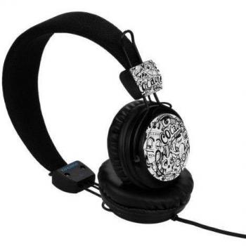 co-caine 71404 - Auriculares de diadema abiertos, multicolor