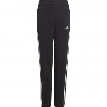 Adidas Essentials Fleece 3-Stripes Pants for Kids - Black/White