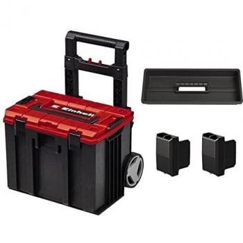 Einhell Sistema de Maletín E-Case L (capacidad máxima de carga 120 kg, almacenamiento y transporte universal para accesorios y herramientas, apilable, ensamblable)