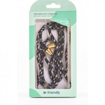 Friendly License - Carcasa colgador Friendly License Camuflaje para Samsung S21 FR