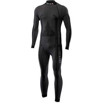 SIXS – Traje adulto STX cuello alto, negro carbono, talla S