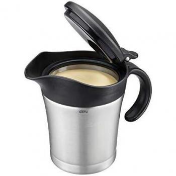 Jarra GEFU TREAT 0,5 L - Negro, Acero inoxidable