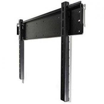 GISAN SPX01 - Soporte de pared fijo para TV LED/LCD de peso máximo 150 kg y VESA 800 x 500 mm, acero, color negro