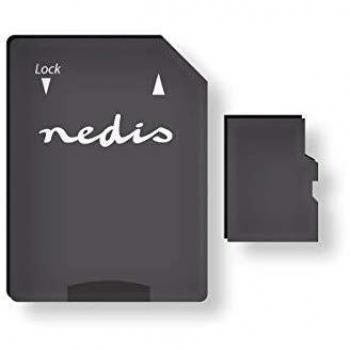 Tarjeta de memoria microSDHC 32GB - Velocidad de escritura 90 MB/s, velocidad de lectura 45 MB/s, UHS-I, incluye adaptador SD