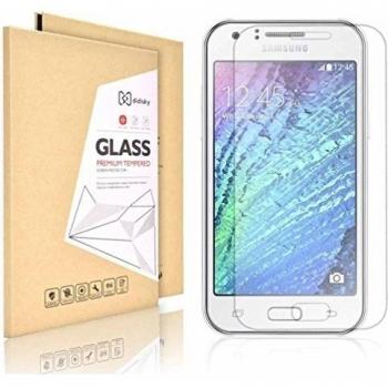 Samsung Galaxy J1 (2015) Protection écran, Didisky® [Toucher lisse] Verre trempé [Facile à nettoyer ] Garantie à vie