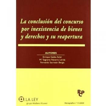 La conclusión del concurso por inexistencia de bienes y derechos y su reapertura: 11