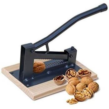 Flores Cortés Partidor de nueces y almendras, Madera, Negro, 20 cms
