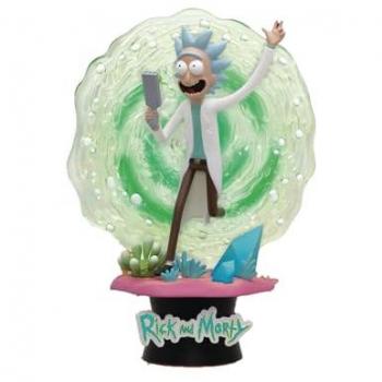 Estatua de Rick and Morty - Rick - Diorama PVC D-Stage 14 cm Multicolor Beast Kingdom