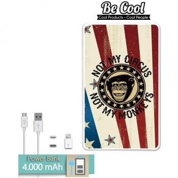 Becool® - Batería Externa Power Bank 4000 mah + Gratis 1 cable USB-MicroUsb