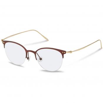 Rodenstock R7085 B Armazones para Mujer Rojas, Lentes Recetadas Para Mujer Rojos, Gafas Recetadas para Mujer Rojas