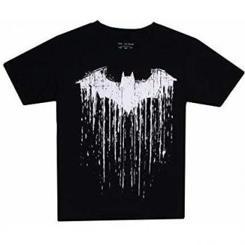 DC Comics Batman Paint Camiseta, Negro
