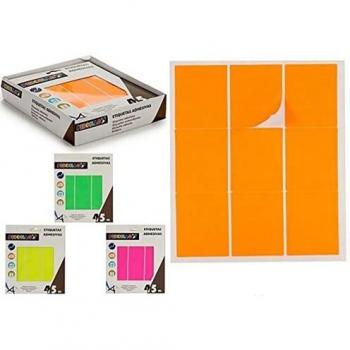 Pincello S3600721 Etiquetas Autoadhesivas Rectangular, 43 x 52 mm, 45 unidades