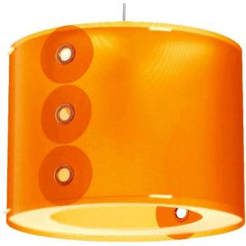 Lámpara Colgante Naranja Rotho de Artempo Italia