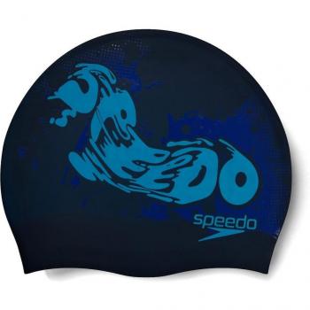 Gorro de natación junior Speedo Printed Silicone Cap