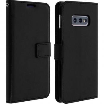 Funda Cartera Vintage Negra para Samsung Galaxy S10e
