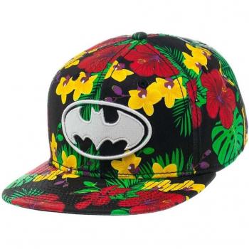 Batman Gorra Béisbol Snap Back Flower Print