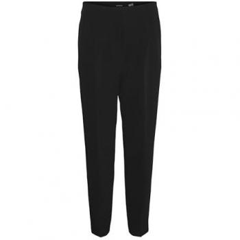 Pantalón de vestir mujer Vero Moda Lina tapered alta calidad con bolsillos negro 36