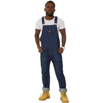 USKEES Jesse Peto Vaquero - Color de añil Slim Fit overol de mezclilla JESSEINDIGO-30W