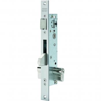 Tesa Assa Abloy 2210BE253AI Cerradura Monopunto De Caja Estrecha De Palanca Basculante Antipalanqueta Para Perfiles MetálicosInoxidable Entrada 25 mm 2210BE