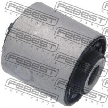 FEBEST MZAB-114 - Control arm silentblock, casquillo cojinete para brazo oscilante, alta resistencia, fabricado en goma duradera, diseño optimizado para reducción de vibraciones y ruido, fácil instalación, compatible