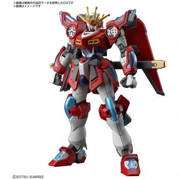 1/144 Scale Shin Burning Gundam 3D Lamp and Figure