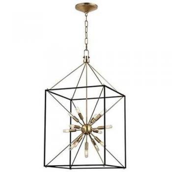 Glendale 13-Light Brass Chandelier by Hudson Valley Lighting