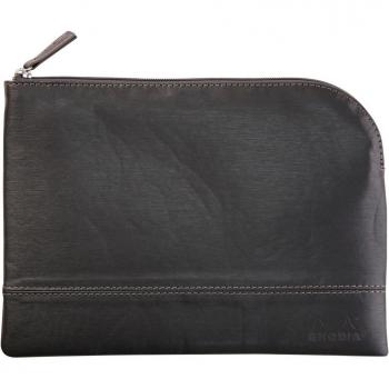 Rhodia 116620C - Bolsa con cremallera - Rhodiarama - Mediana - Titanio