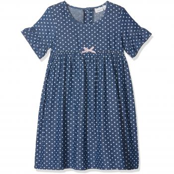 NAME IT Nmfberna Dnm 3027 Dress, Vestido para Bebés, Azul