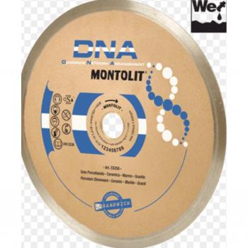 Disco de Diamante Montolit CX250 para Gres Porcelánico y Cerámica Delicada, 250 mm